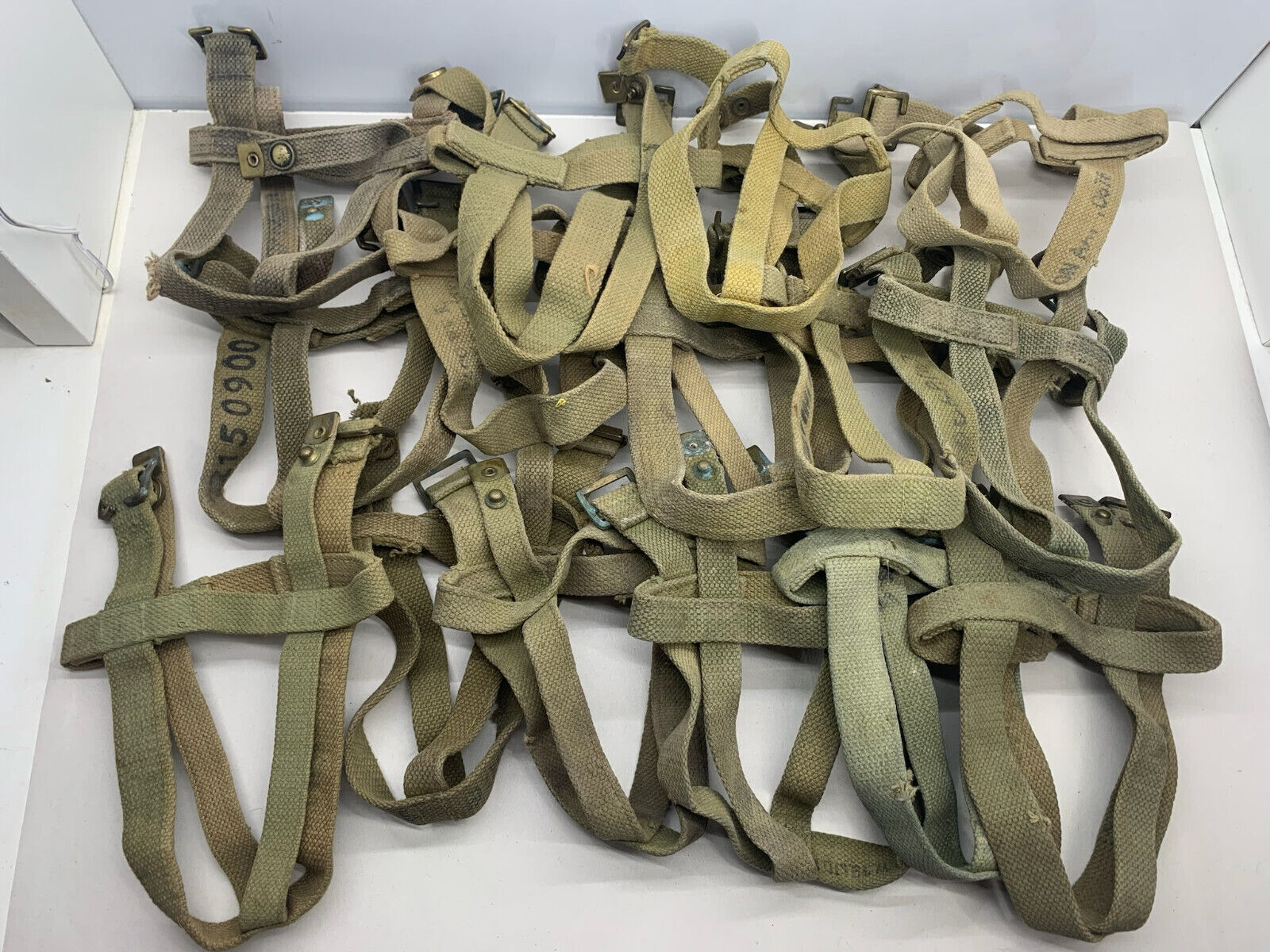 Genuine British Army Water Bottle Webbing Carrier / Harness - Scuffed Condition - The Militaria Shop