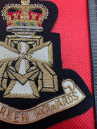 British Army Bullion Embroidered Blazer Badge - The Green Howards - The Militaria Shop