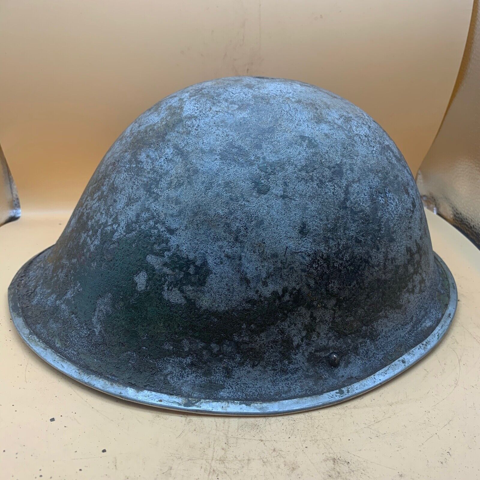 Original WW2 Onwards (1945-1952) British Army Mk4 Turtle Helmet - The Militaria Shop