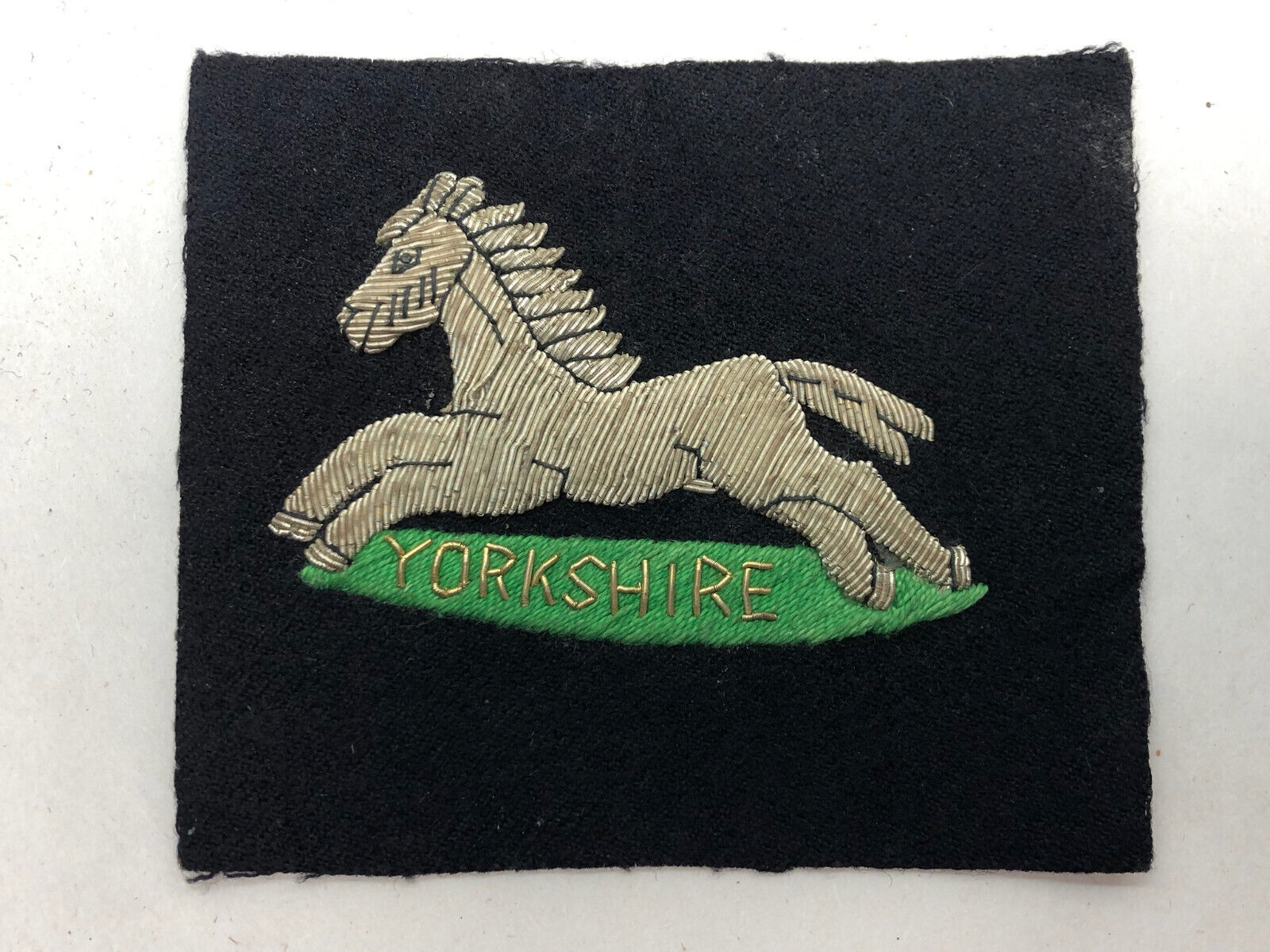 British Army Bullion Embroidered Blazer Badge - Yorkshire Regiment - The Militaria Shop