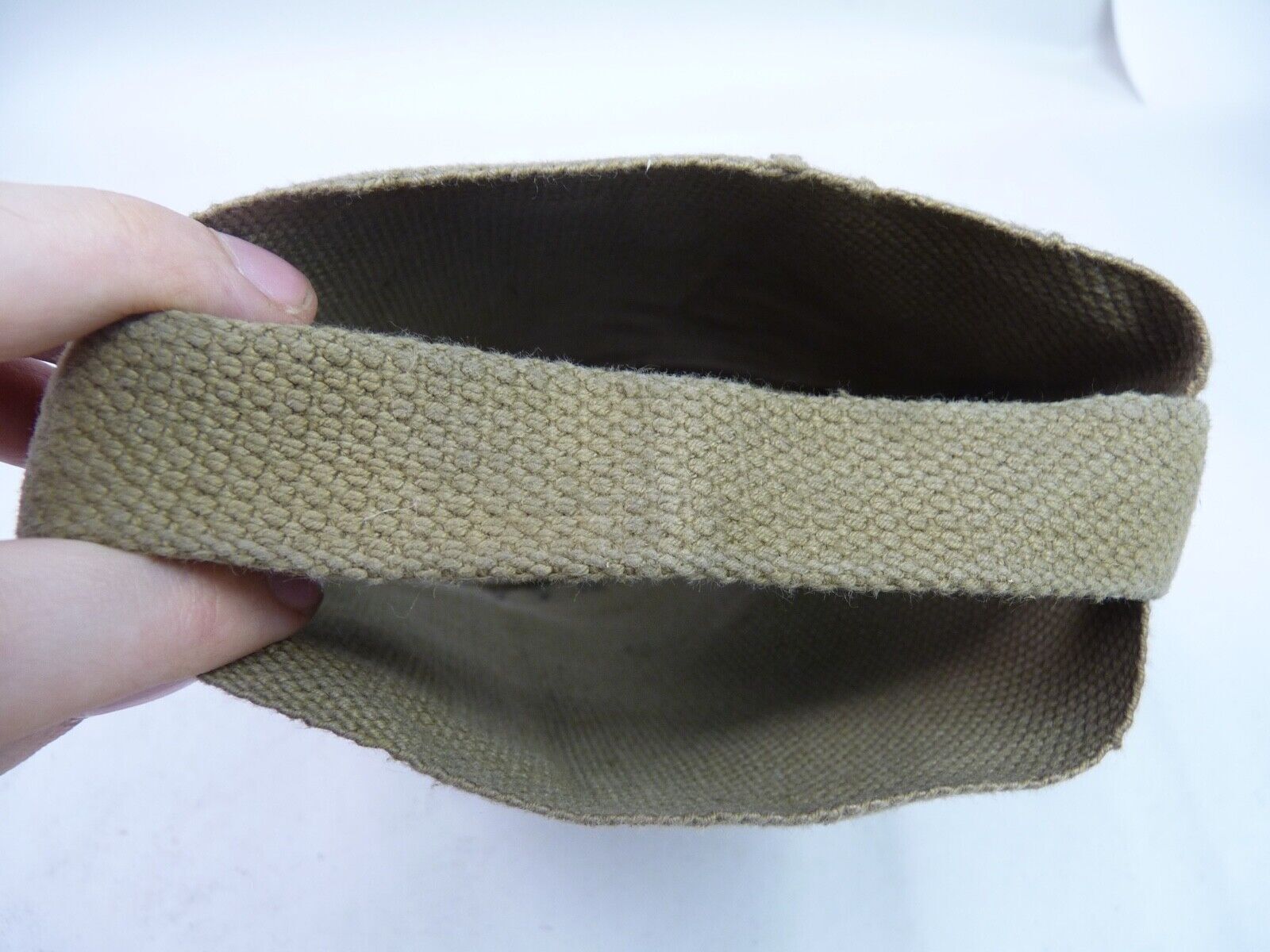 Original WW2 British Army Soldiers Water Bottle Carrier Harness - Dated 1943 - The Militaria Shop