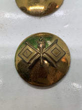 Load image into Gallery viewer, Genuine US Army Collar Disc Badges Pair - Signal Corps - The Militaria Shop
