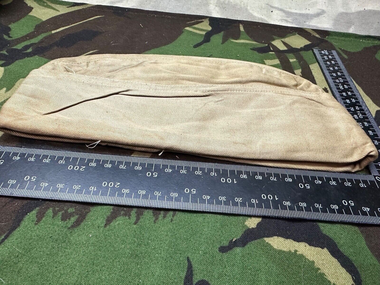 Original WW2 US Army Garrison Side Cap Hat - Old Stock - Combat Servicable - The Militaria Shop