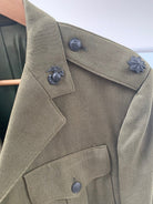 Original US Marine Corps USMC Dress Tunic & Gloves - 38 Chest - The Militaria Shop