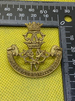 WW2 British Army 4th Princess Louise Dragoon Guards Cap Badge - The Militaria Shop