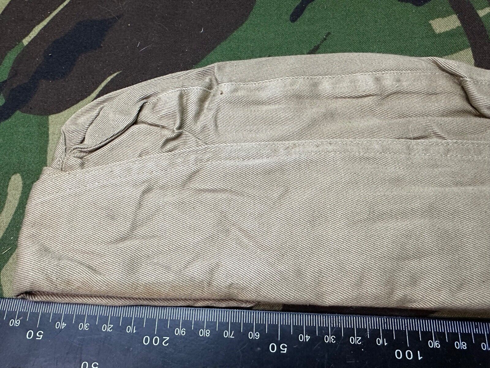 Original WW2 US Army Garrison Side Cap Hat - Old Stock - Combat Servicable - The Militaria Shop