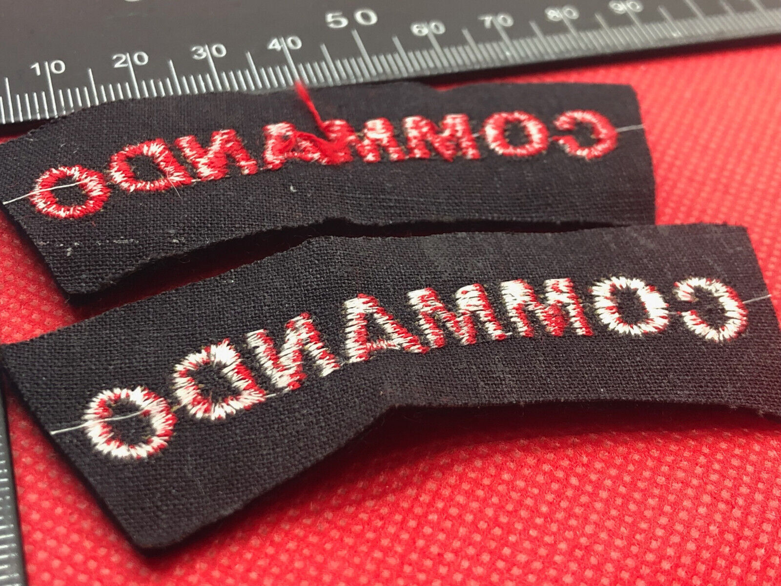 British Army Commando Shoulder Titles Pair - The Militaria Shop