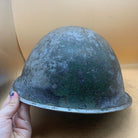 Original WW2 Onwards (1945-1952) British Army Mk4 Turtle Helmet - The Militaria Shop