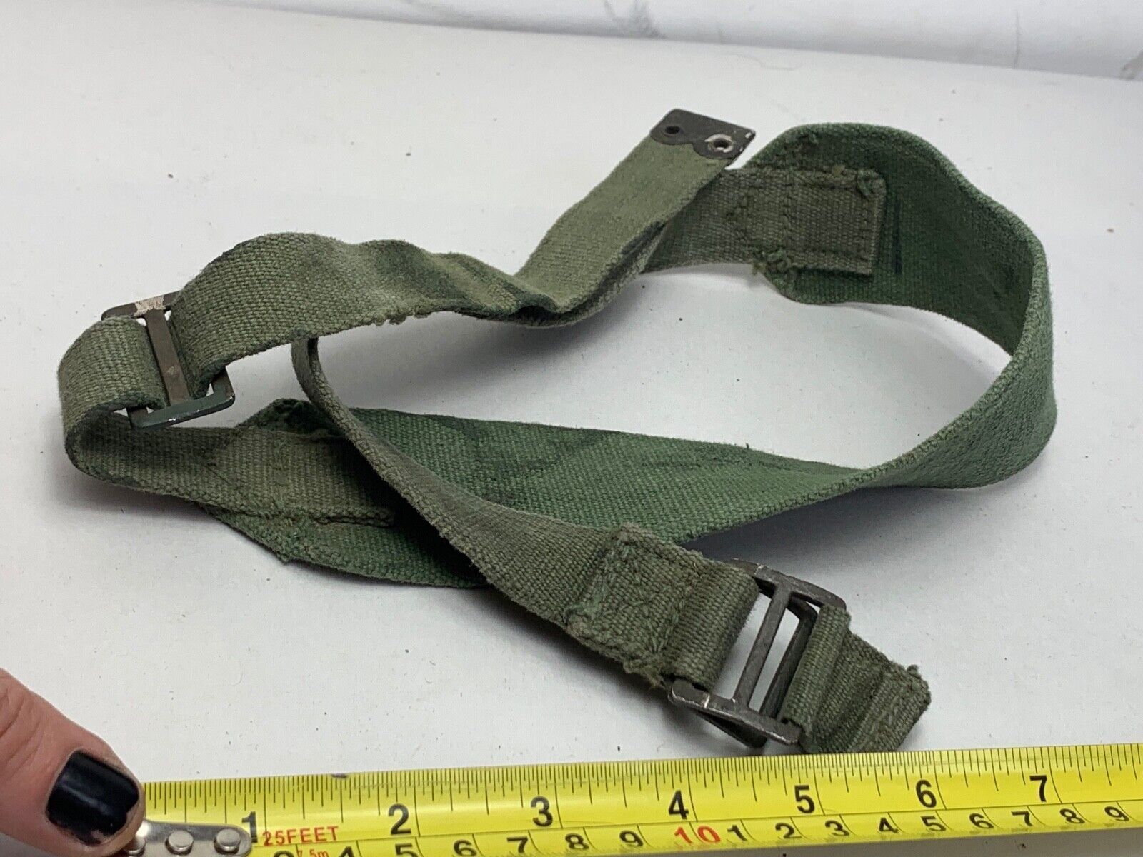Original WW2 British Army 44 Pattern Shoulder Strap - 1945 Dated - The Militaria Shop
