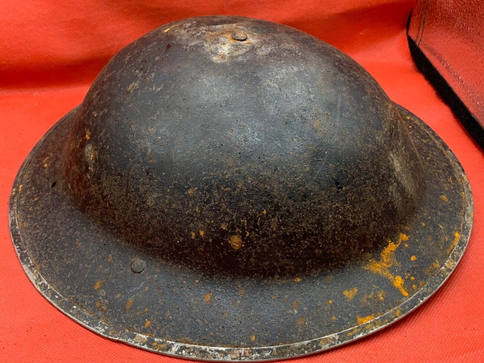 British Army Mk2 Brodie Helmet - Original WW2 - South African Manufactured - The Militaria Shop
