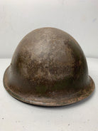 Mk3 Canadian / British Army Original WW2 Turtle Helmet High Rivet - The Militaria Shop