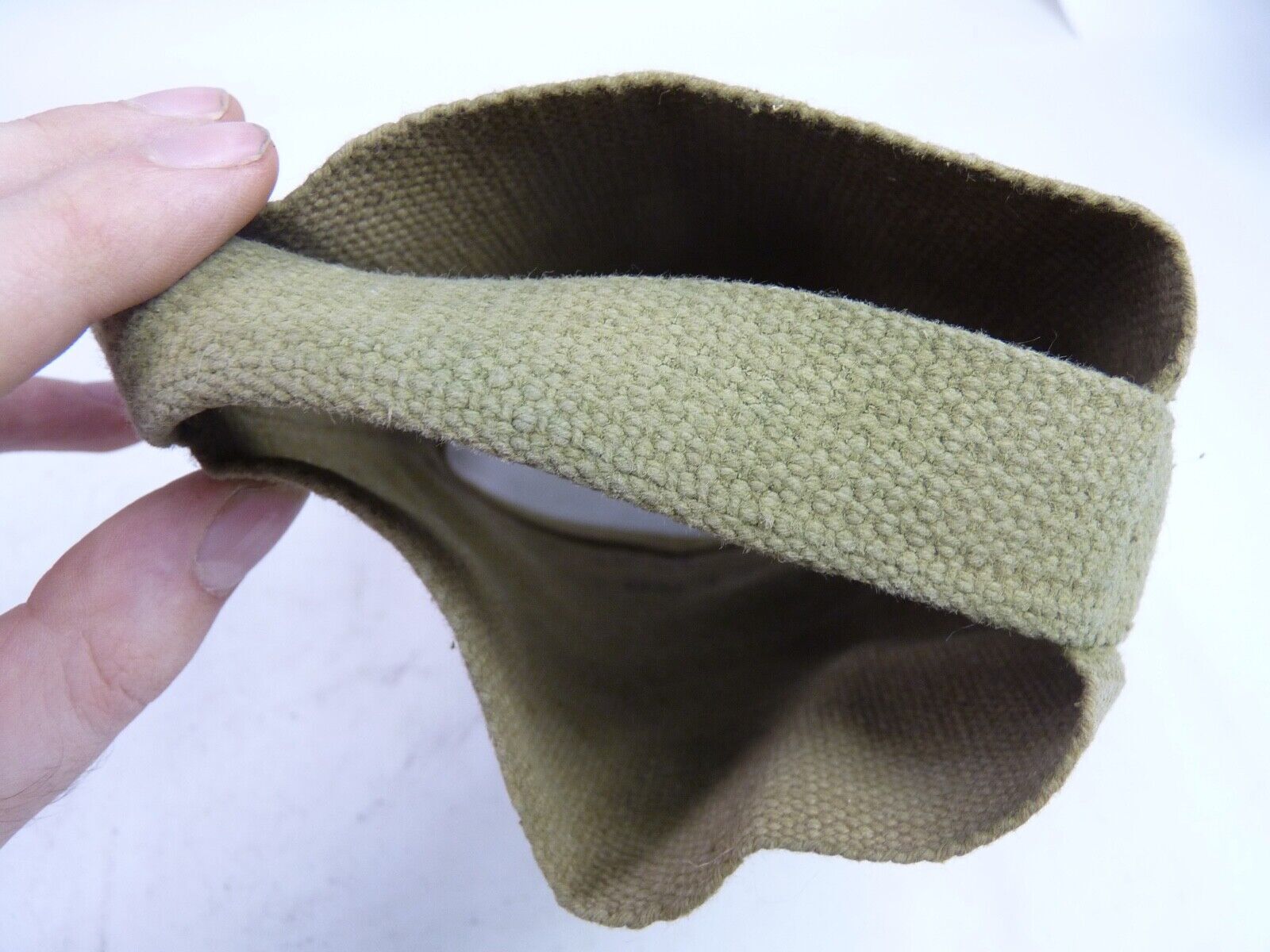 Original WW2 British Army Soldiers Water Bottle Carrier Harness - Dated 1943 - The Militaria Shop