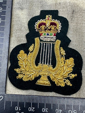 Genuine British Army Trade / Qualification Badge / Patch Braided Bandsman - The Militaria Shop