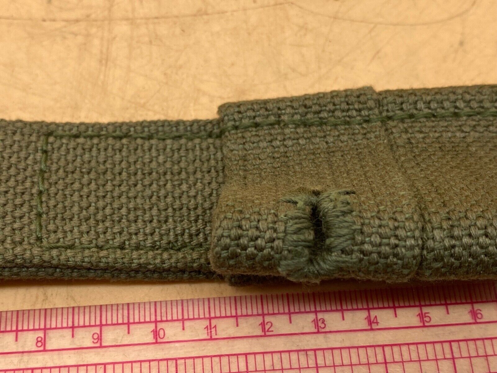 WW2 British Army 44 Pattern Webbing No 4 Frog. 1 x Mint Unissued Condition. - The Militaria Shop