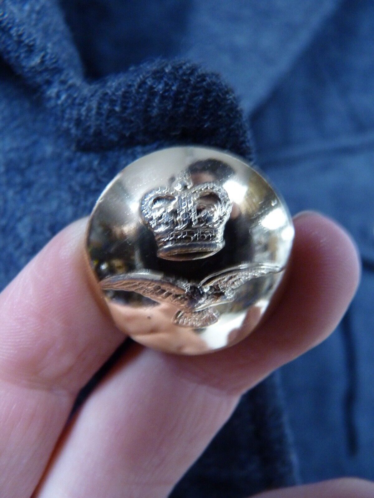 Queens Crown Royal Air Force RAF EM's service dress jacket with badges. - The Militaria Shop