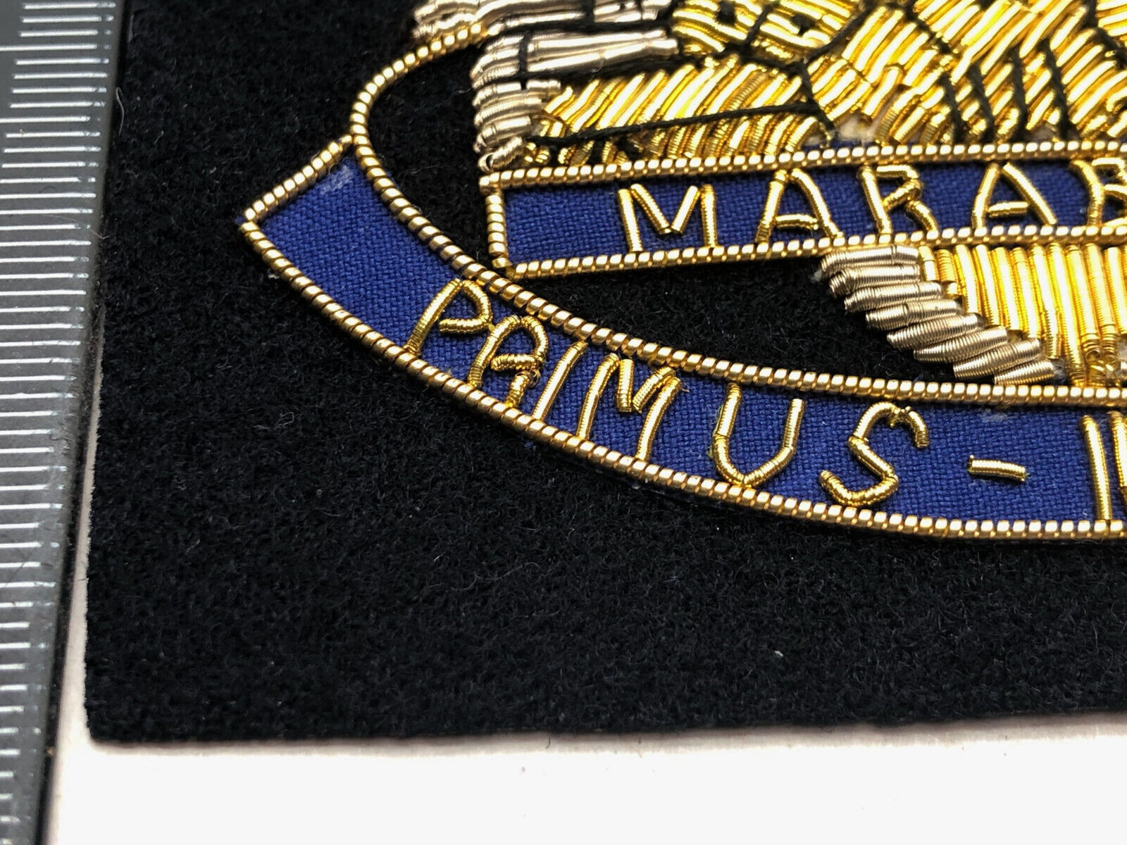 British Army Bullion Embroidered Blazer Badge - Devonshire & Dorset Regiment - The Militaria Shop