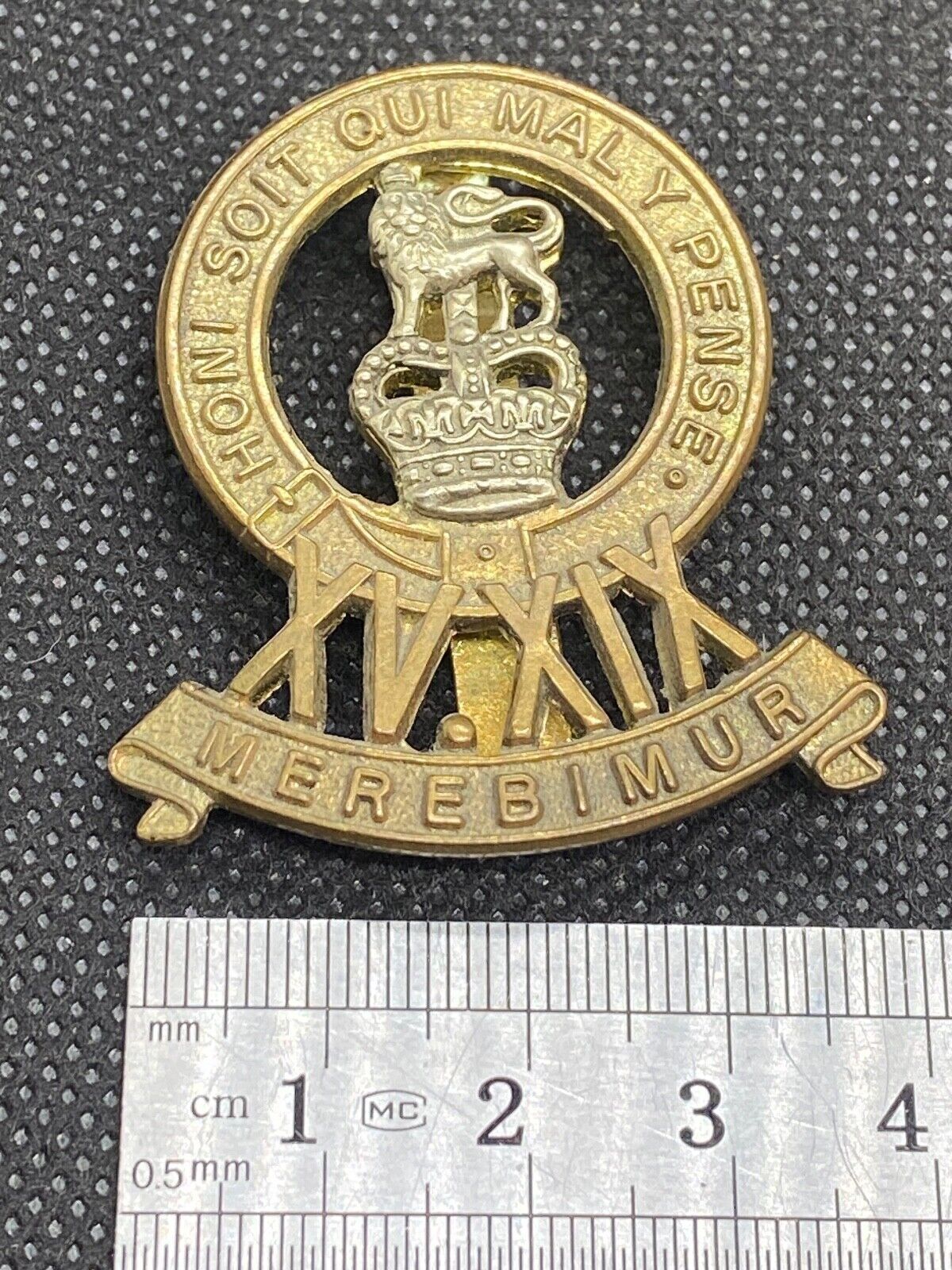British Army 15th/19th The King's Royal Hussars Regiment Queen's Crown - The Militaria Shop