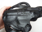 Black Leather Pistol Holster - De Santis - The Militaria Shop