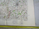 Original WW2 British Army OS Map of England - War Office - Worcester - The Militaria Shop