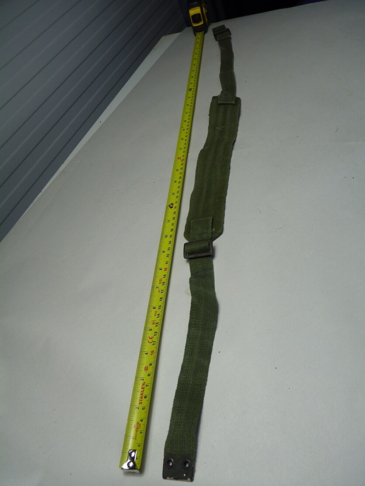 Original WW2 British Army 44 Pattern Shoulder / Extended Equipment Strap - 1945 - The Militaria Shop