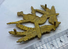Large size gilt metal Royal Guard of Oman Bandsman's cross belt badge - The Militaria Shop
