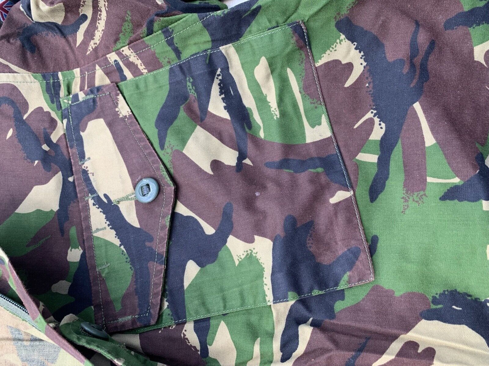 Genuine British Army DPM Woodland Combat Jacket - Size 160/104 - The Militaria Shop
