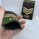 CCF DPM Camo Rank Slides / Epaulette Pair Genuine British Army - NEW - The Militaria Shop