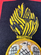 British Army Royal Irish Fusiliers Regiment Embroidered Blazer Badge - The Militaria Shop