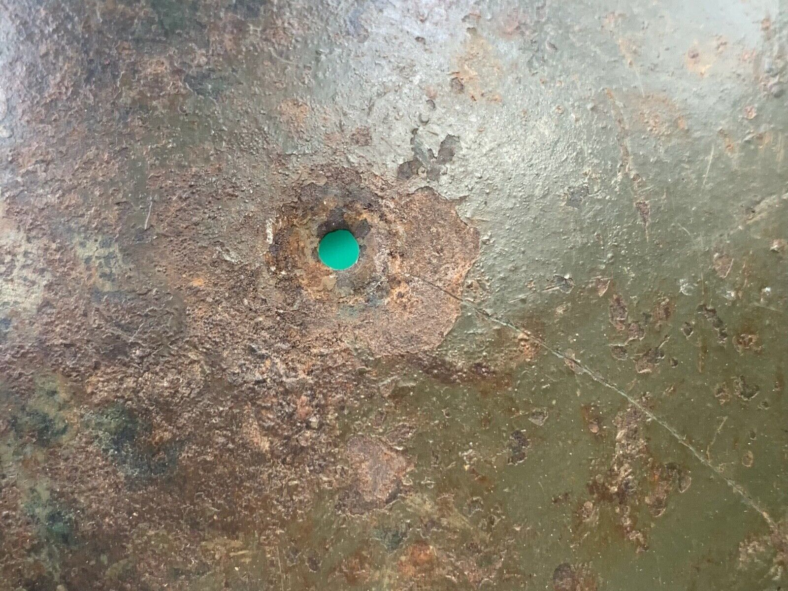 Original WW2 British Army / Canadian Army Mk3 Turtle Combat Helmet - The Militaria Shop