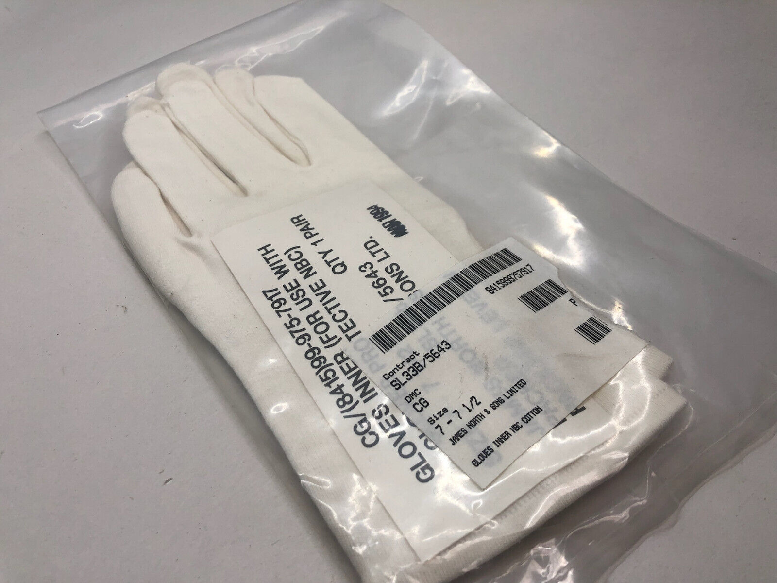 NEW Genuine British Army NBC Inner Protective Gloves - Ideal for Parade / MP Use - The Militaria Shop