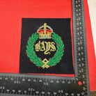 British Army Bullion Embroidered Blazer Badge - 2nd Dragoon Guards - The Militaria Shop