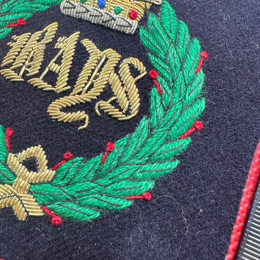 British Army Bullion Embroidered Blazer Badge - 2nd Dragoon Guards - The Militaria Shop