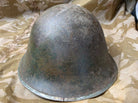 WW2 Mk3 High Rivet Turtle - British / Canadian Army Helmet - Nice Original - The Militaria Shop