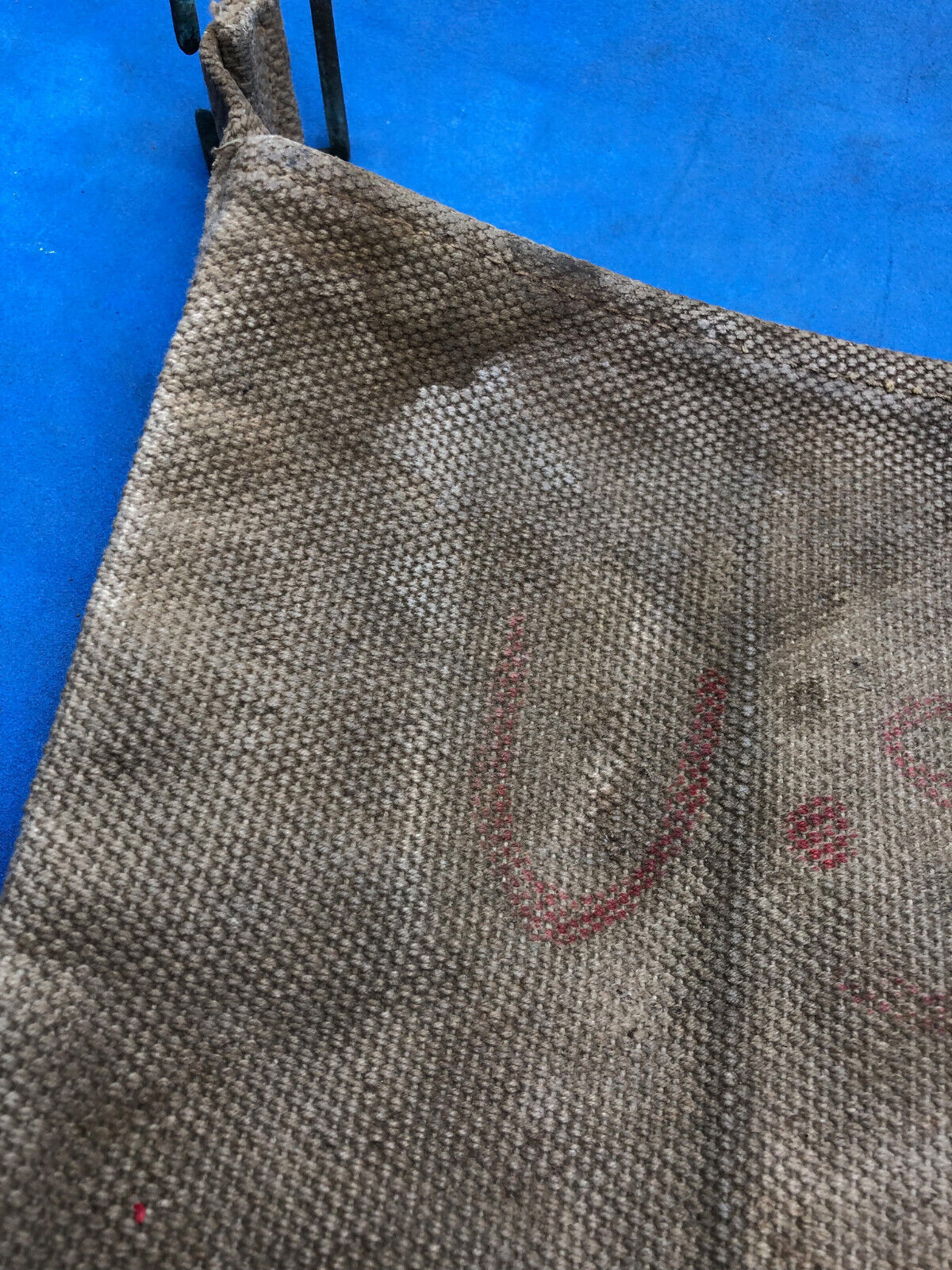 WW2 British Army 37 Pattern Webbing Water Bottle Carrier Harness - 1944 Dated - The Militaria Shop