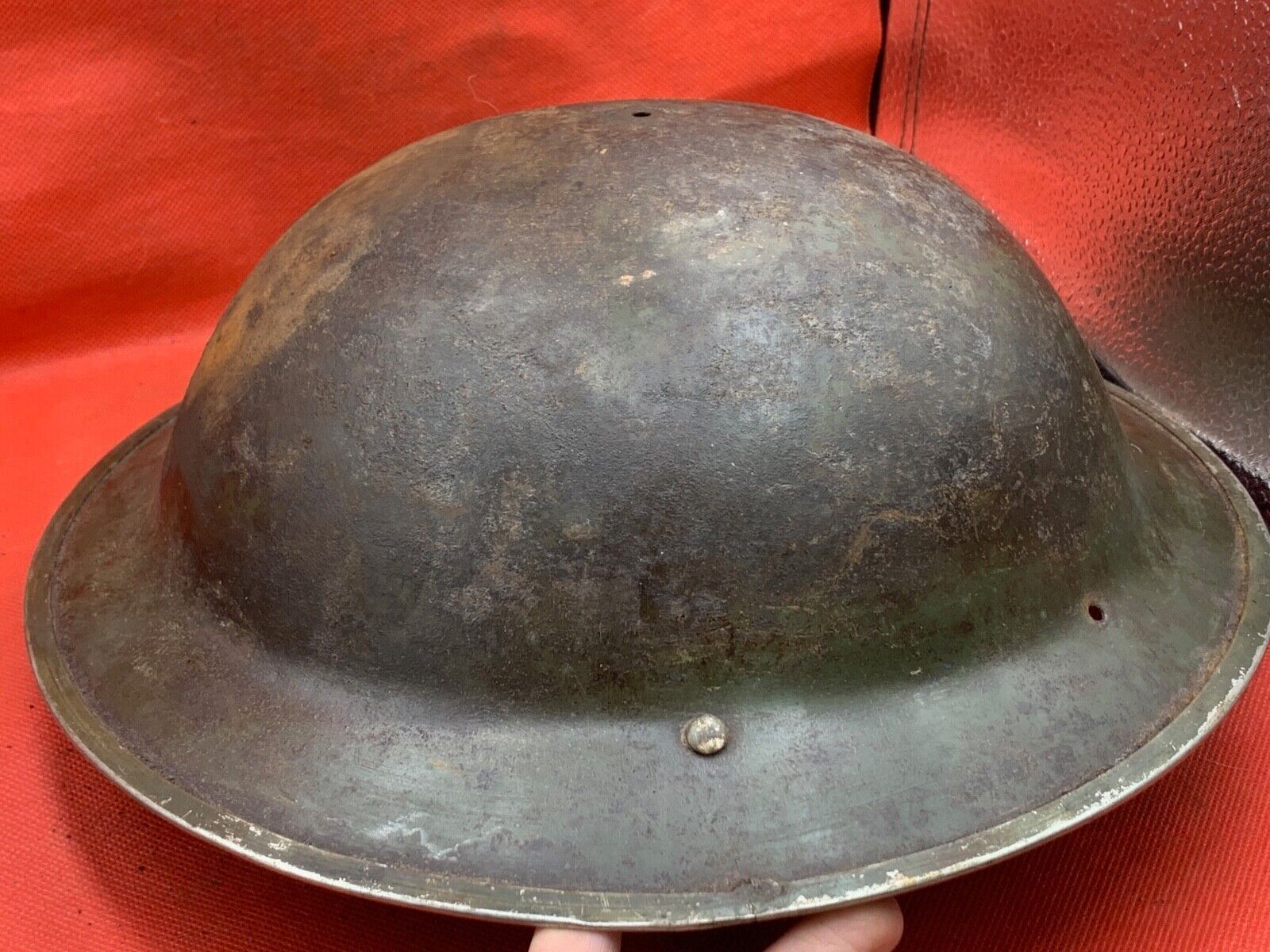 British Army Mk2 Brodie Helmet - Original WW2 - South African Manufactured - The Militaria Shop