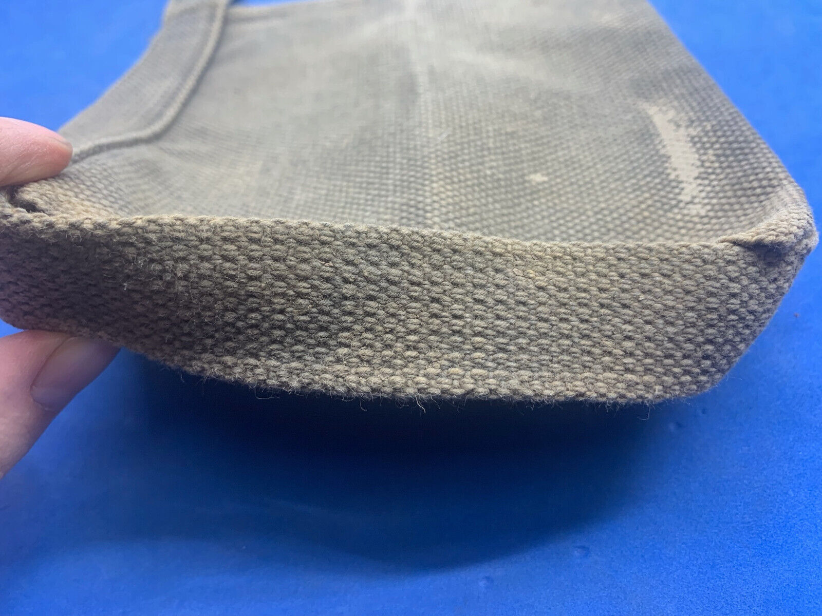 WW2 British Army / RAF 37 Pattern Webbing Water Bottle Carrier Harness 1944 Date - The Militaria Shop