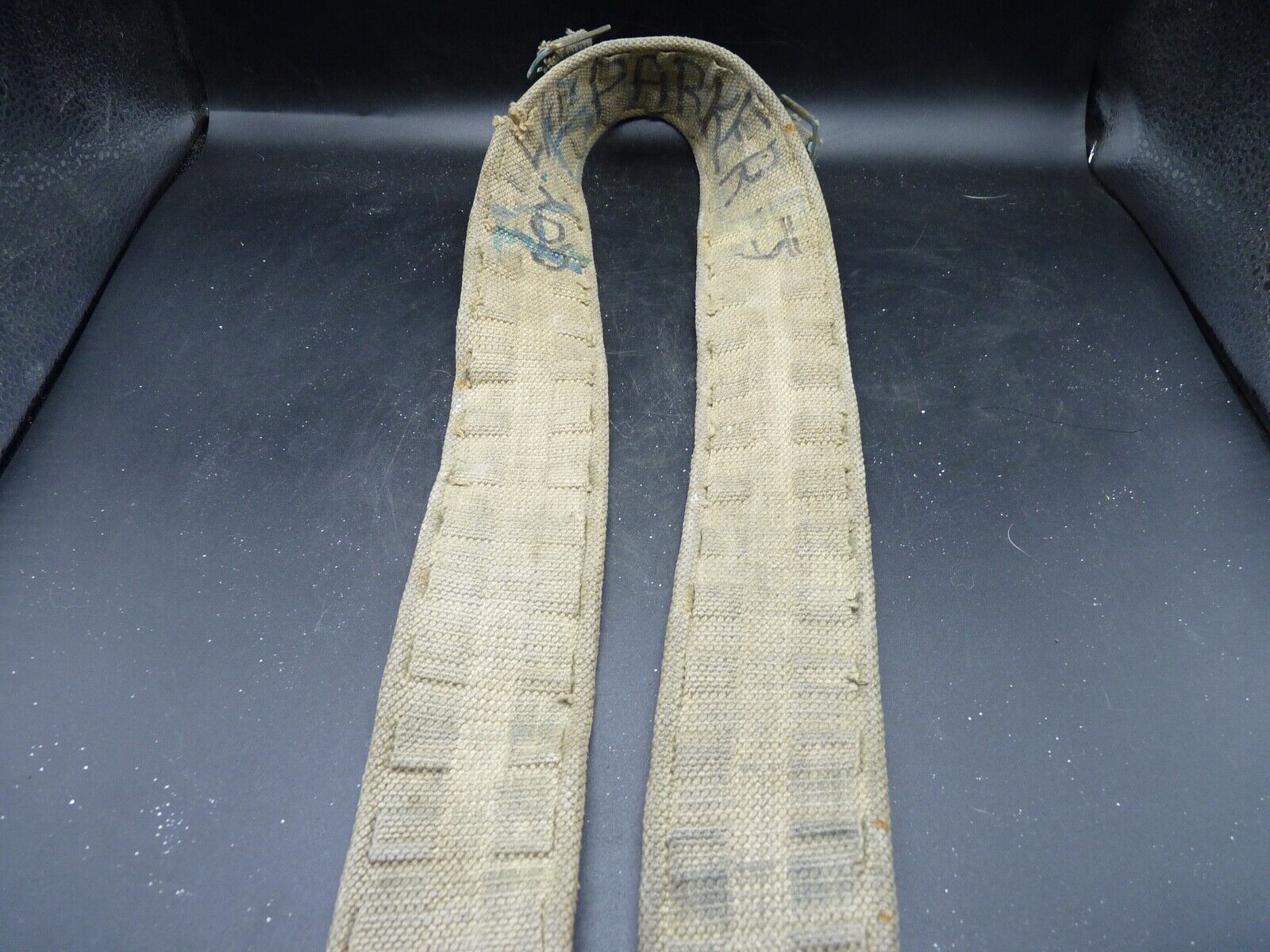 Original British Army / RAF Webbing Belt - WW2 37 Pattern - 40 Inch Waist Max - The Militaria Shop