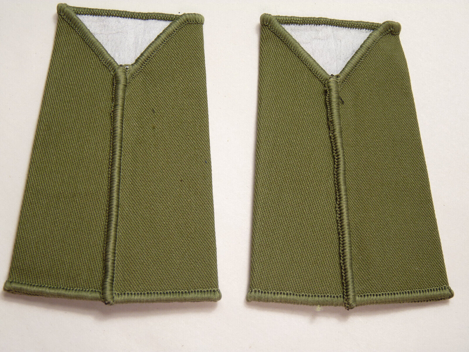 OD Green Rank Slides / Epaulette Pair Genuine British Army - ACF Mercian WO - The Militaria Shop