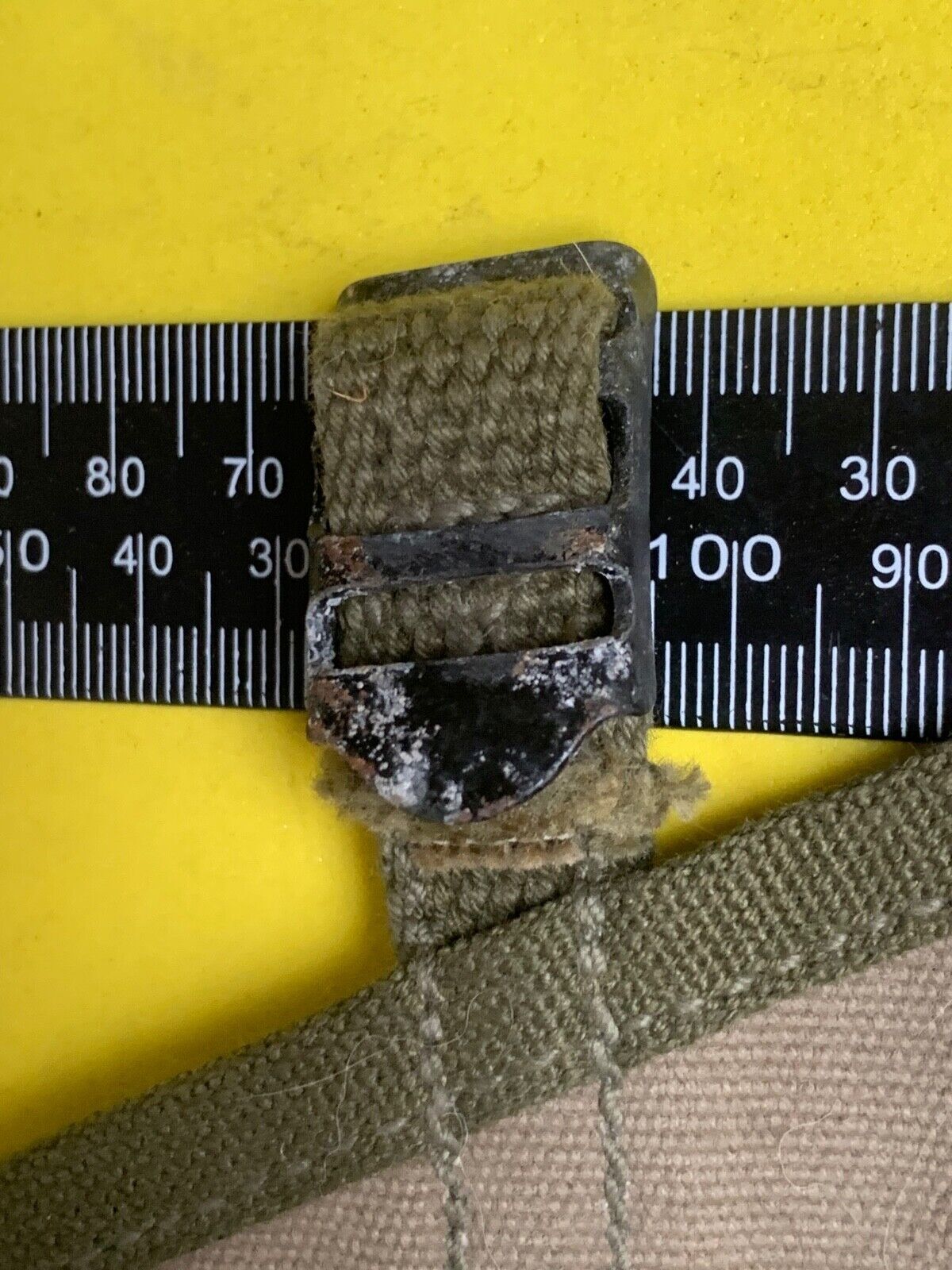 Original WW2 US Army M1928 Haversack Pack Tail - 1944 Dated - The Militaria Shop