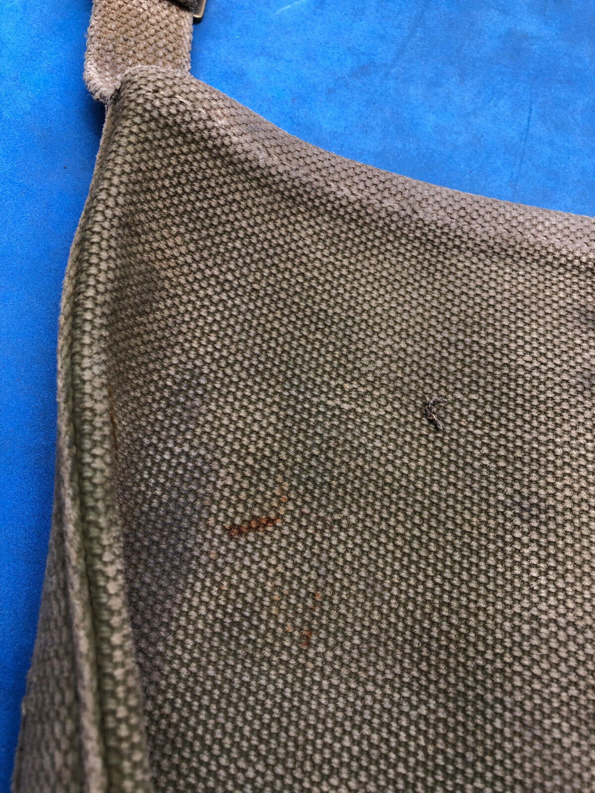 WW2 British Army 37 Pattern Webbing Water Bottle Carrier Harness - 1944 Dated - The Militaria Shop