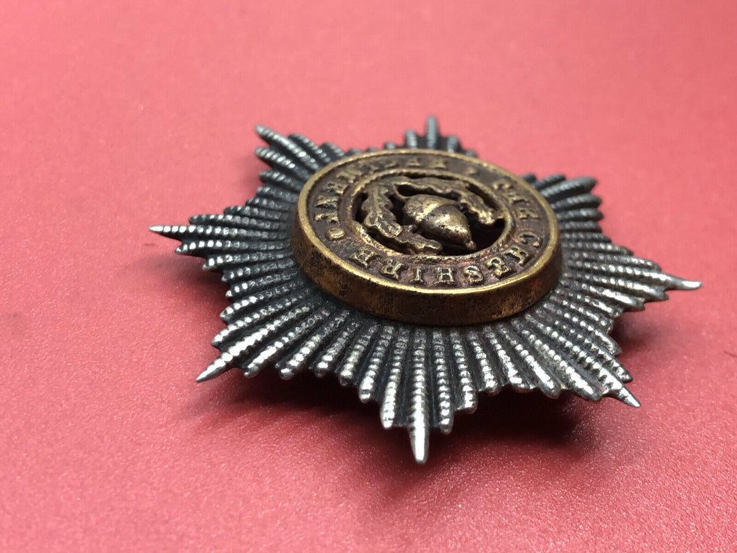 Original WW2 British Army Cheshire Regiment Cap Badge - The Militaria Shop
