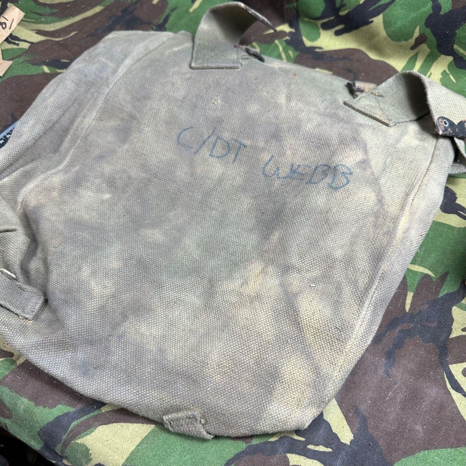 British Army / RAF 37 Pattern Large Pack - WW2 Pattern -Used Condition Original - The Militaria Shop