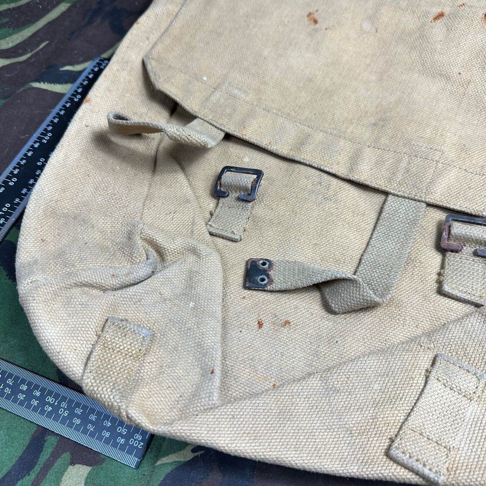 British Army / RAF 37 Pattern Large Pack - WW2 Pattern -Used Condition Original - The Militaria Shop