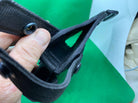 Black Fabric Tactical Belt Mounted Pistol Holster - Cordura - Ideal for Airsoft - The Militaria Shop