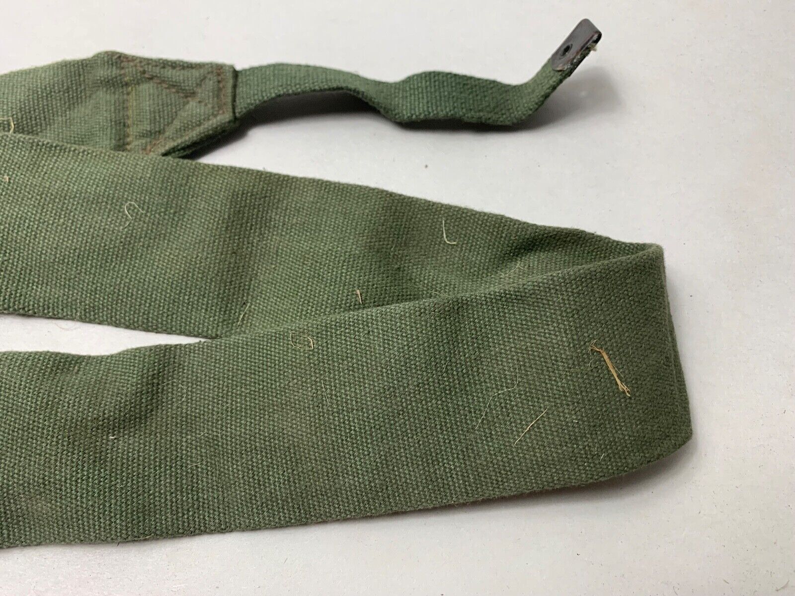 Original WW2 British Army 44 Pattern Equipment Strap - 1945 Dated - The Militaria Shop