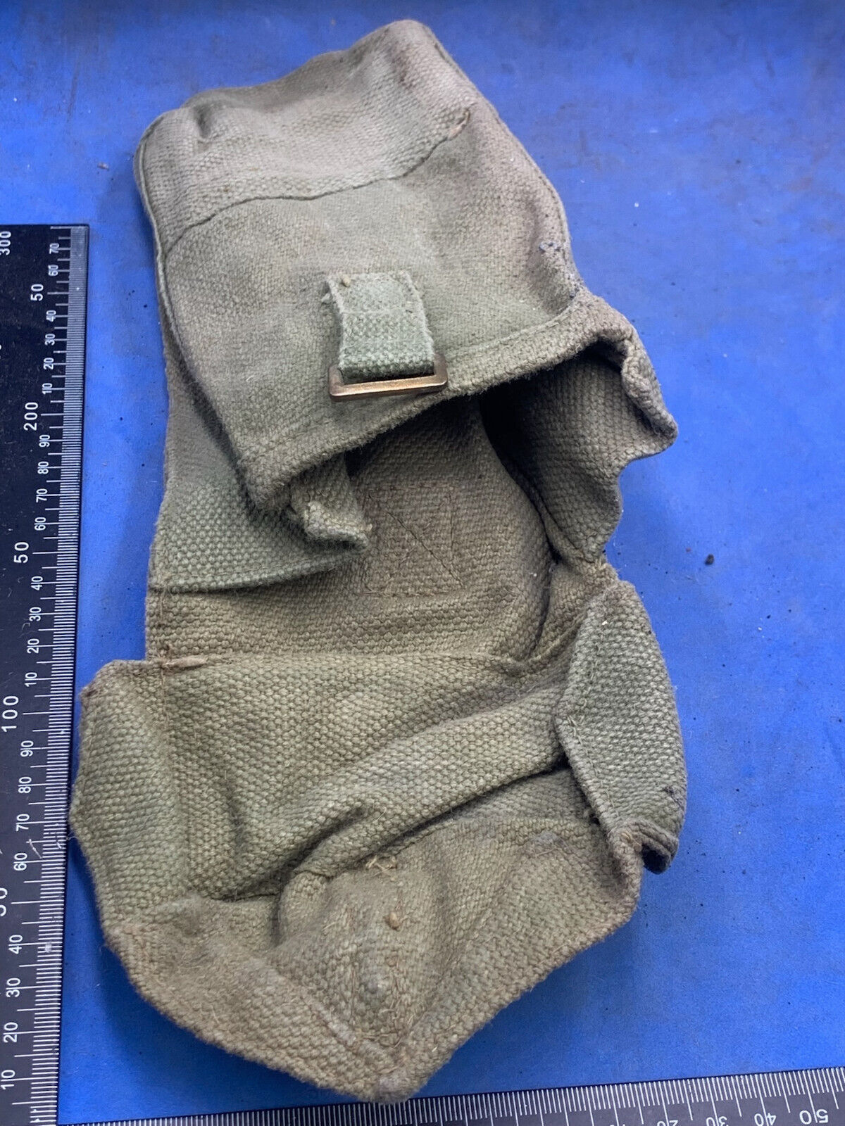 Original British Army 37 Pattern Webbing Bren Pouch WW2 Pattern - The Militaria Shop