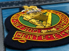 British Army Bullion Embroidered Blazer Badge - Queen's Royal Irish Hussars - The Militaria Shop