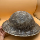 Original WW2 South African Army Mk2 Brodie Helmet - British Style Combat Helmet - The Militaria Shop