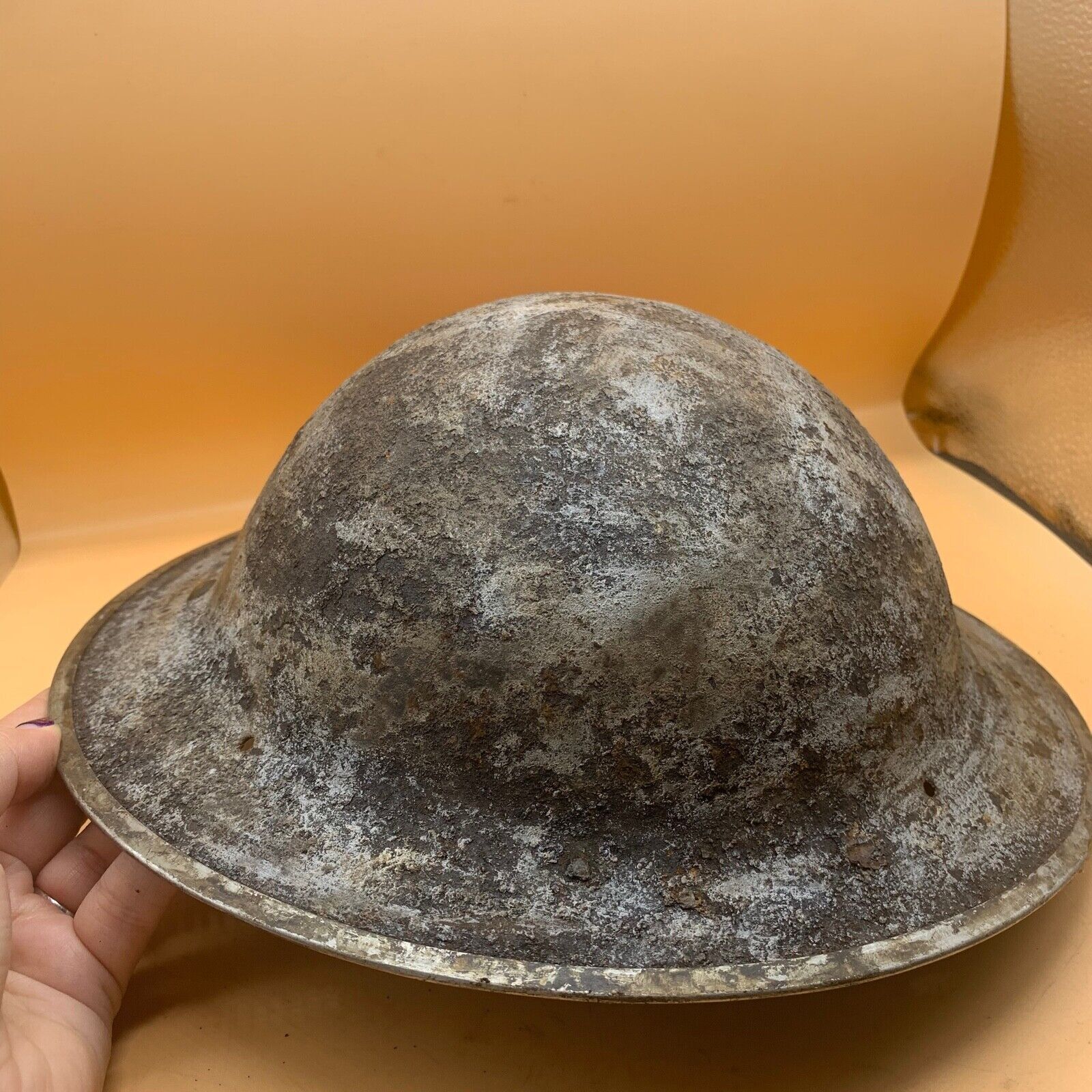 Original WW2 South African Army Mk2 Brodie Helmet - British Style Combat Helmet - The Militaria Shop