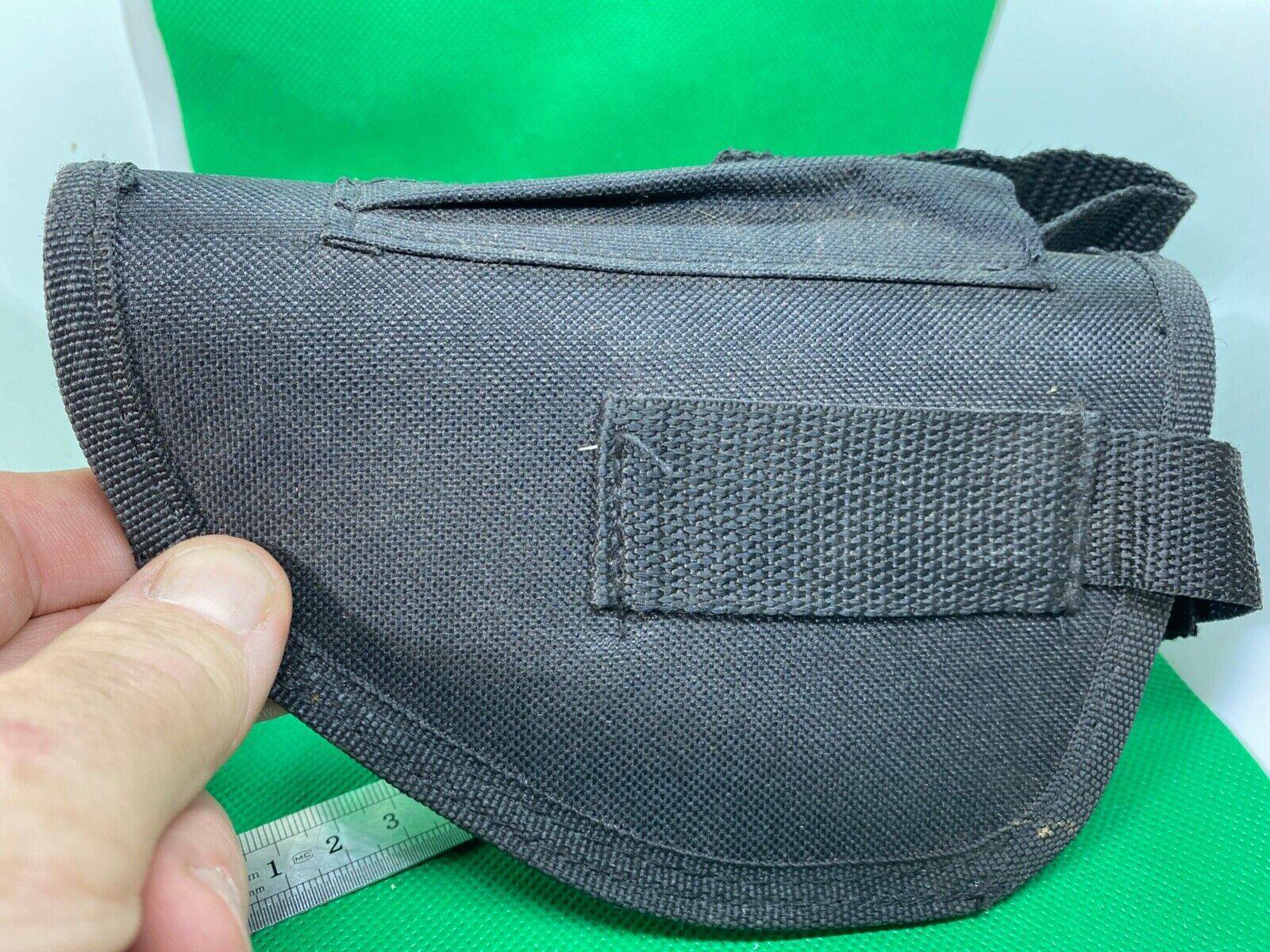 Black Fabric Tactical Belt Mounted SWISS ARMS Pistol Holster. Great for Airsoft - The Militaria Shop
